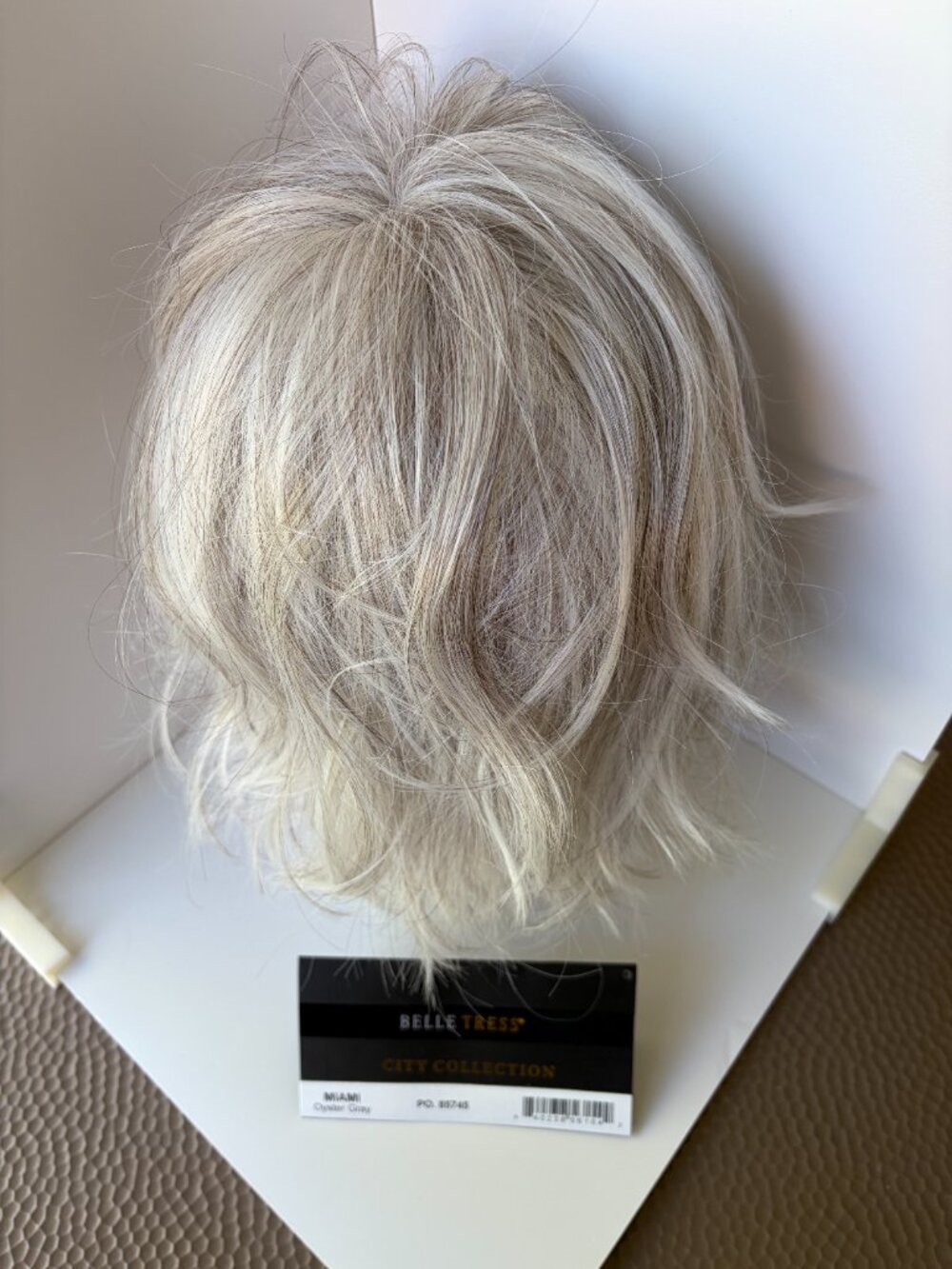 Belle Tress MIAMI in Oyster Gray, LF, Monotop, HF Synthetic Wig - Picture 9 of 12